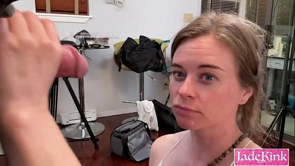 Sneaker wearing slut dirty talks while being dominated