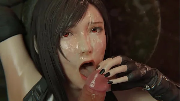 3D Compilation Tifa Lockhart Deepthroad Hardcore Blowjob Final Fantasy Uncensored Hentai