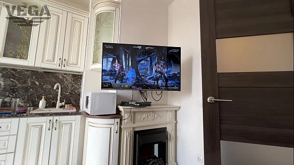I HELPED MY STEPSISTER WIN IN MORTAL KOMBAT AND FUCKED