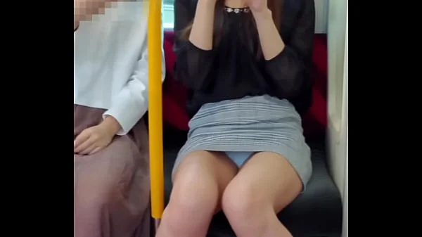 Japanese Cuties Teasing You On A Train