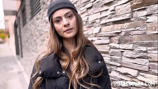 Nymphomaniac latina caught on the street
