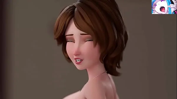 Aunt Cass x Hiro on Big Dick No. 6 Inches. 3D Porn  uncensored.