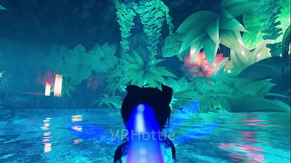 POV Furry Fuck In Hot Spring Lap Dance VRChat ERP