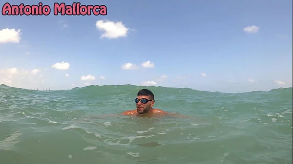 Having Fun With Hot Italian Girl In A Nude Beach