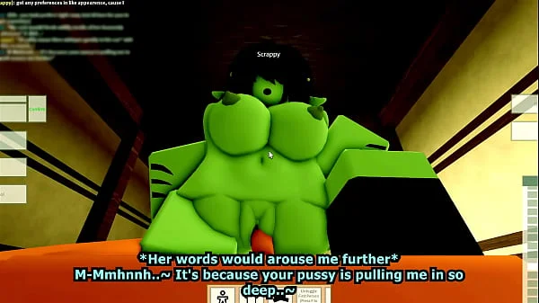 A Hot Night with a Goblin Girl | Roblox RP