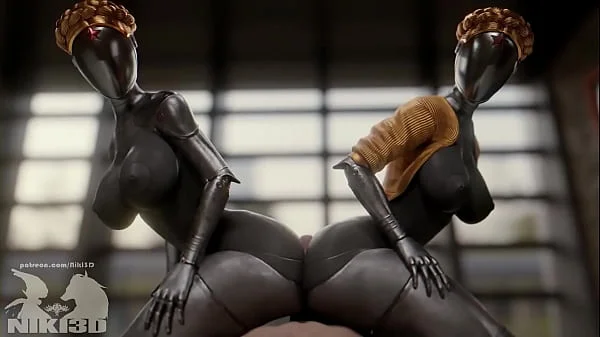Atomic Heart the twins 3d sfm compilation