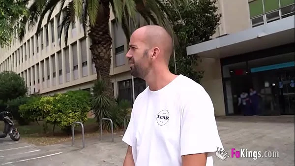 Dude introduces us to her sexy Italian student friend and fucks her for us