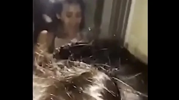 My step cousin Shelly getting fucked in the Bathroom... I knew she was a slut