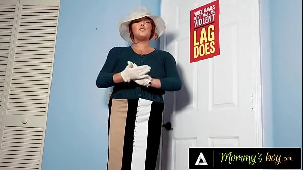 MOMMY'S BOY - POV Your Conservative Christian Redhead Stepmom Gets Lustful At The Sight Of Your Dick