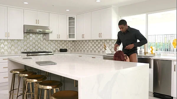 Horny Housewife Natasha Nice Takes Interracial DP Pounding GP2908
