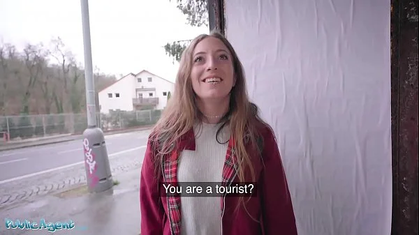 Public Agent Spanish Punk babe Venom Evil fucked in public