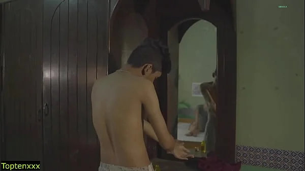 Rich Girl invites teen boy for fucking! With Clear Hindi Audio