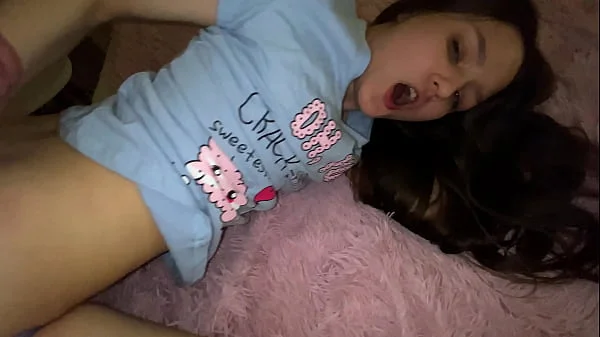 STEPFATHER STRETCHES MY HOLE AND CUMS INSIDE