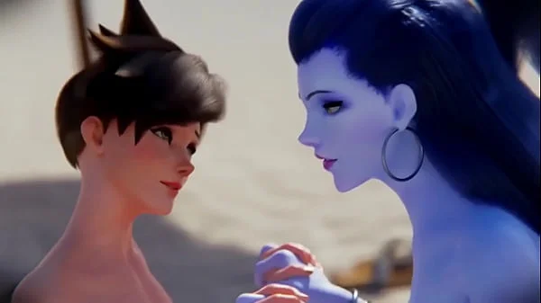 3D Hentai: Overwatch Widowmaker and Tracer Fucked Uncensored 3D