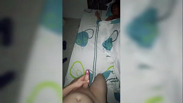 ¡My stepsister resting and I masturbate then I put my cock in her and I made my cum inside her Pussy!