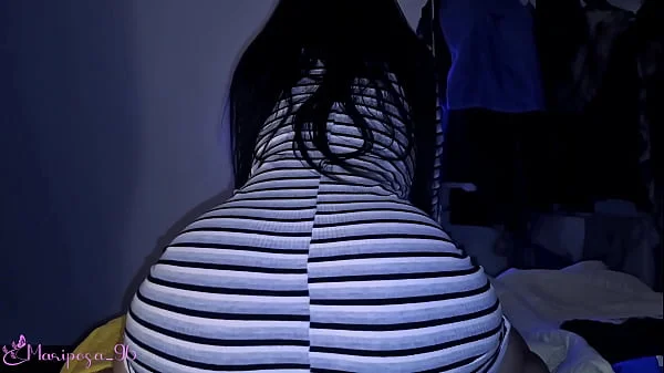 In a short dress and no panties I get filled