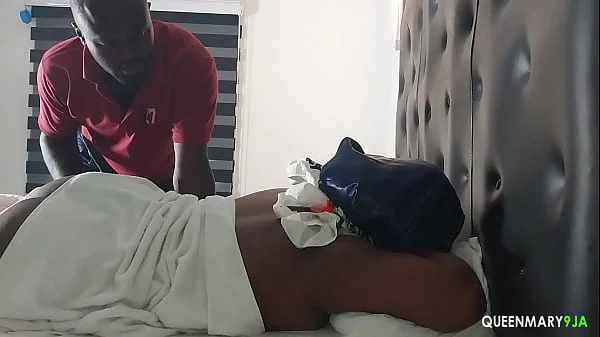 He became horny after watching porn, Stepsis helped him while he was masturbating
