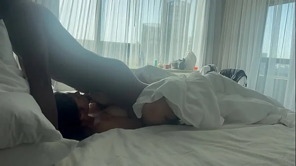 Made love before I fucked her into a creampie