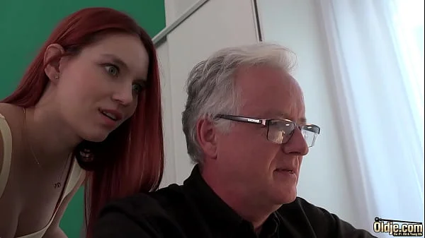 Caught my sugar daddy watching porn so i ride him like a pornstar