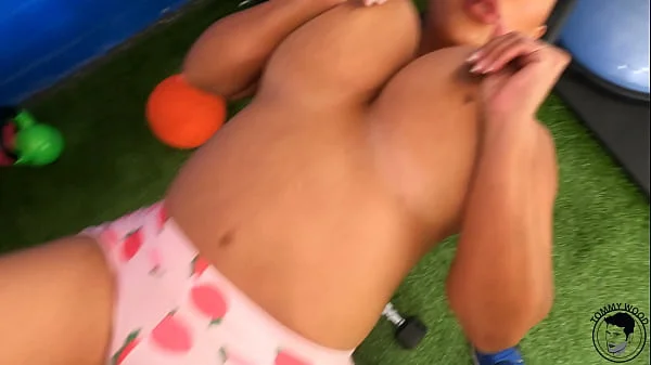 Kiara Mia Big Ass Training Session Turns Hardcore