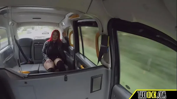 the redhead girl with massive tits
