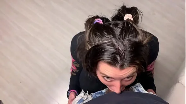 BIG TIT TEEN LOVES SUCKING COCK