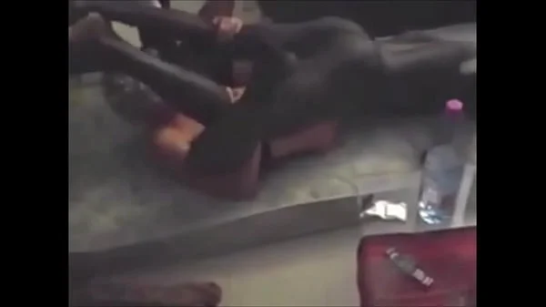African stud sodomizes blonde wife and hubby films