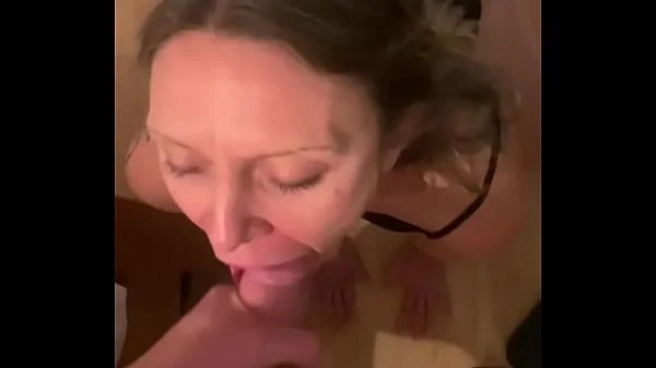 Gym milf blows me
