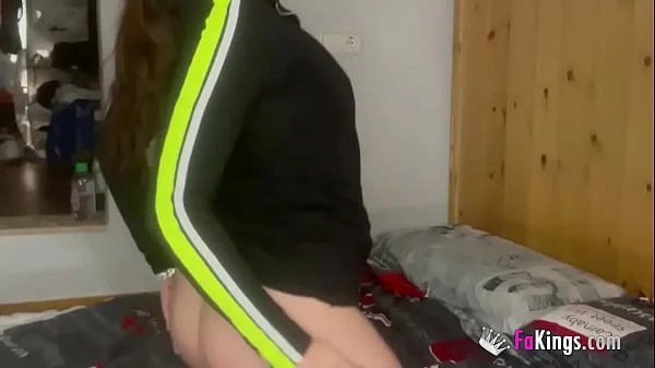 Petite but horny brunette Chiki gets shared by 2 black dicks