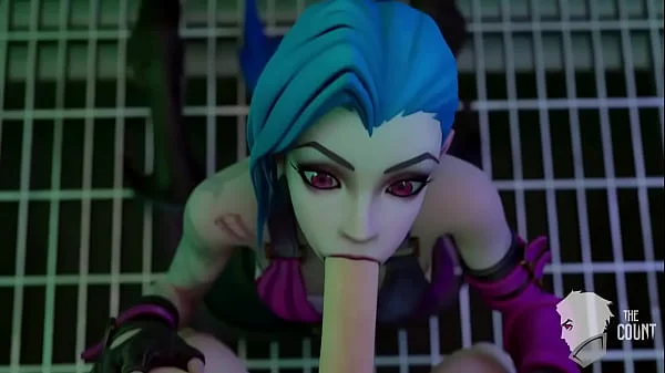 Jinx Draining a Big Cock - League of Legends