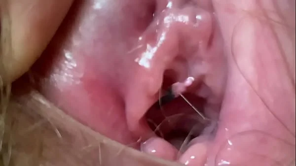 Extreme Close Up Big Clit Vagina Asshole Mouth Giantess Fetish Video Hairy Body !