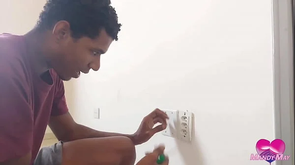 Electrician BBC Fucking my Asshole