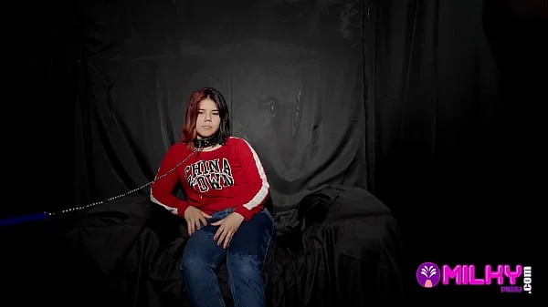 Submissive Jade learns not to pick up strangers online... She will learn to be a good bitch?
