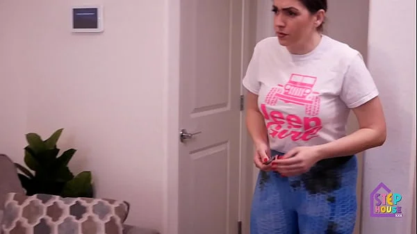 Passionate Kiss From Step Mom Made His Big Dick Hard
