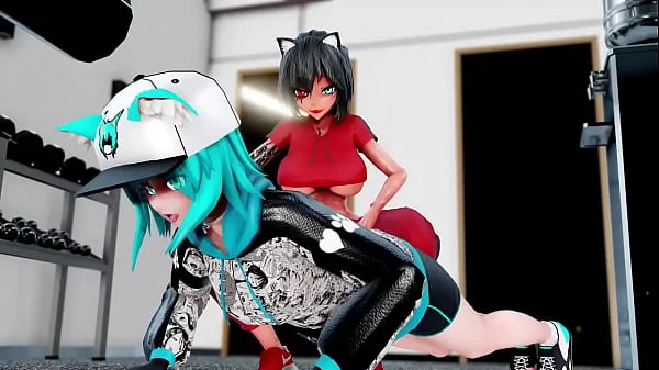 Futa Lewd Gym 2